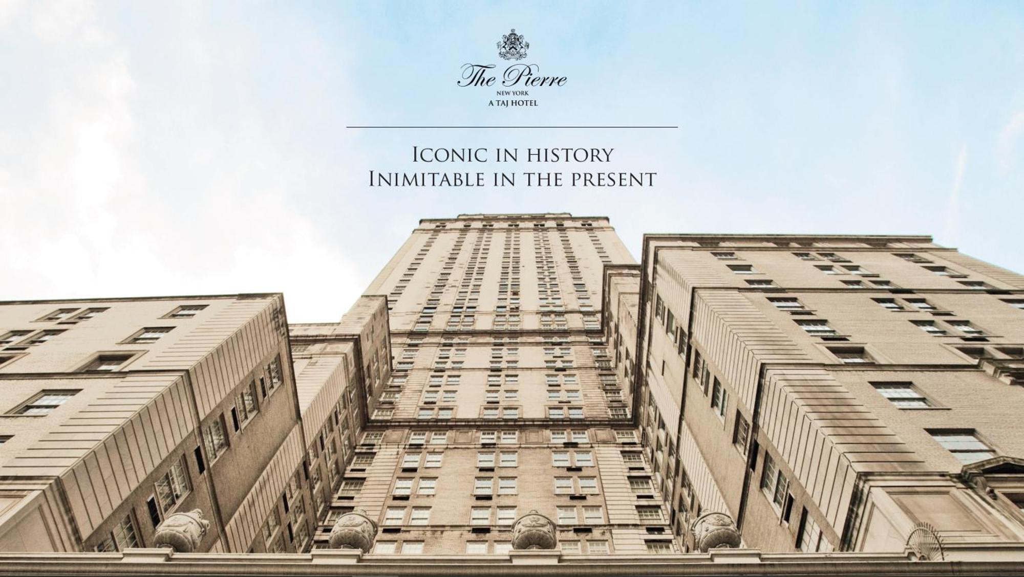 The Pierre, A Taj Hotel, Ню Йорк Екстериор снимка The Pierre brochure